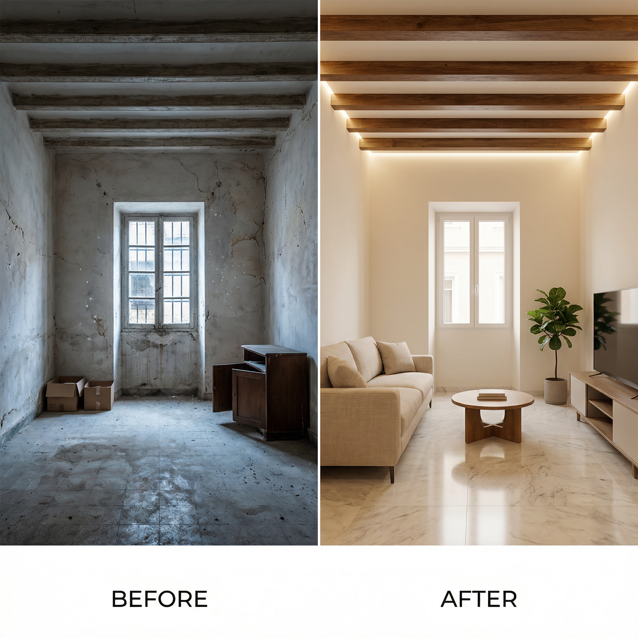 renovation before and after image