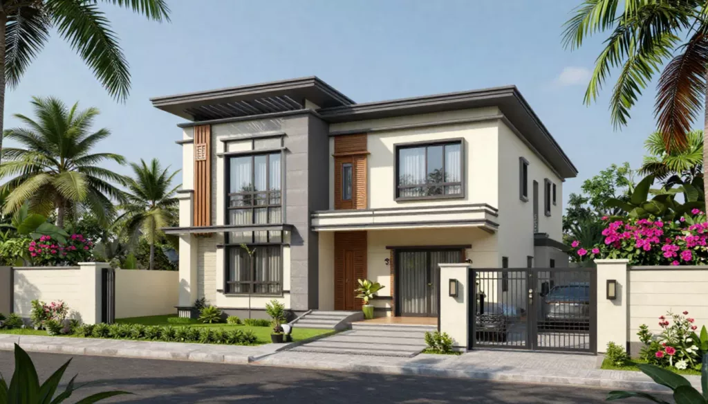 A well designed independent villa
