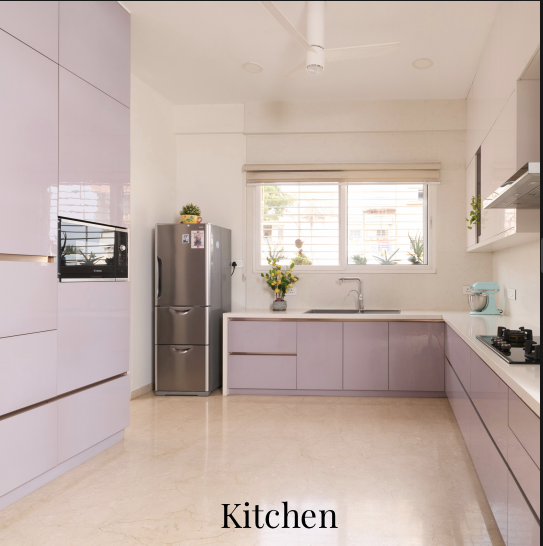 Clean lines kitchen