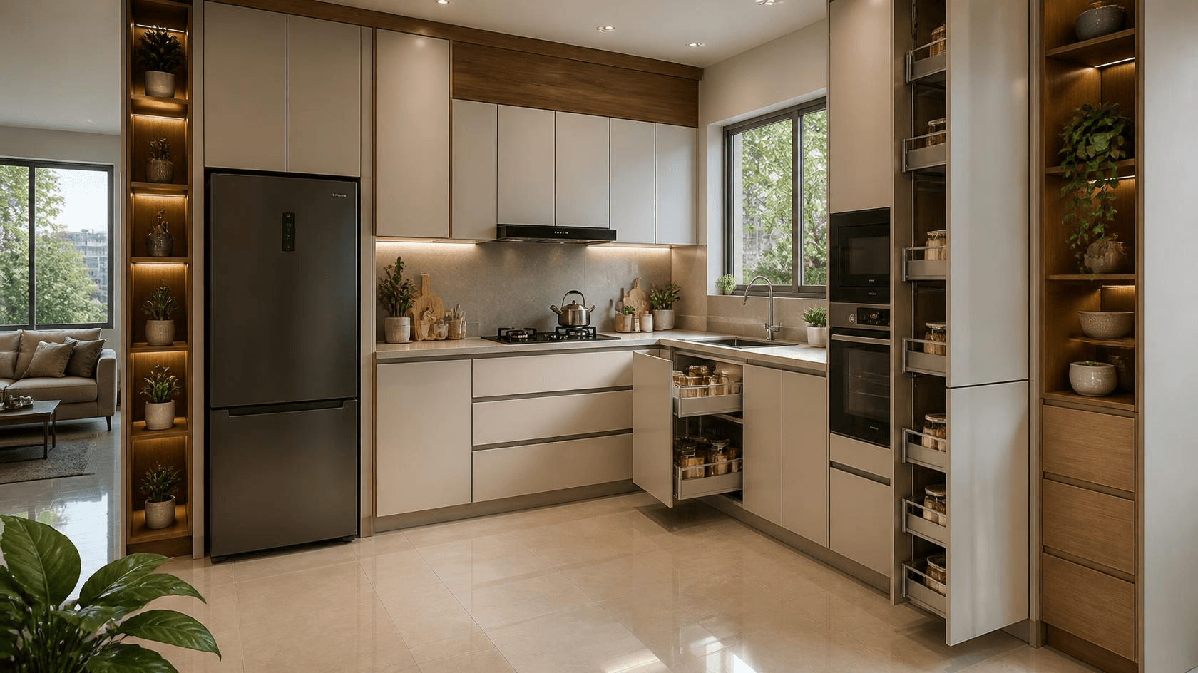 Small Modular Kitchen Design